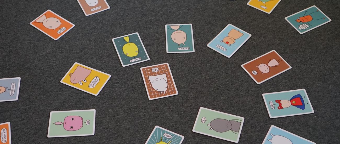 Emotion-Cards ein einem Workshop