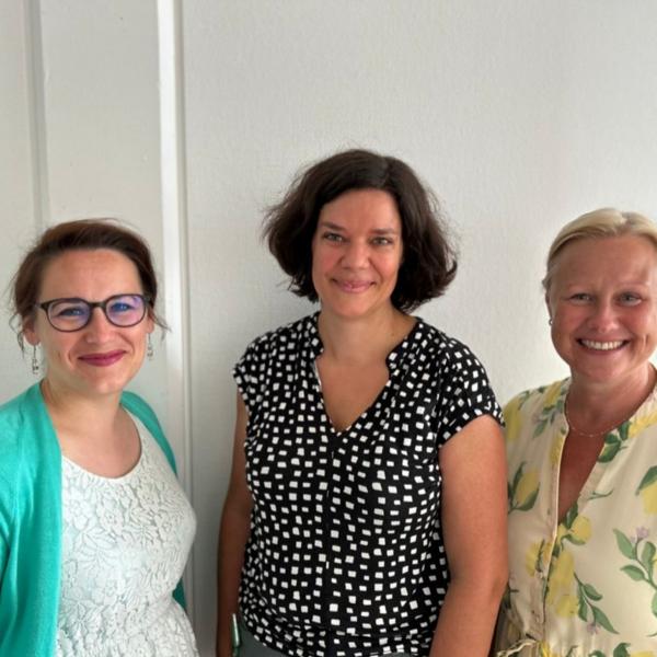 v.r.: Felicitas Berneit, Julia Ludwig, Andrea Nisch-Kappler