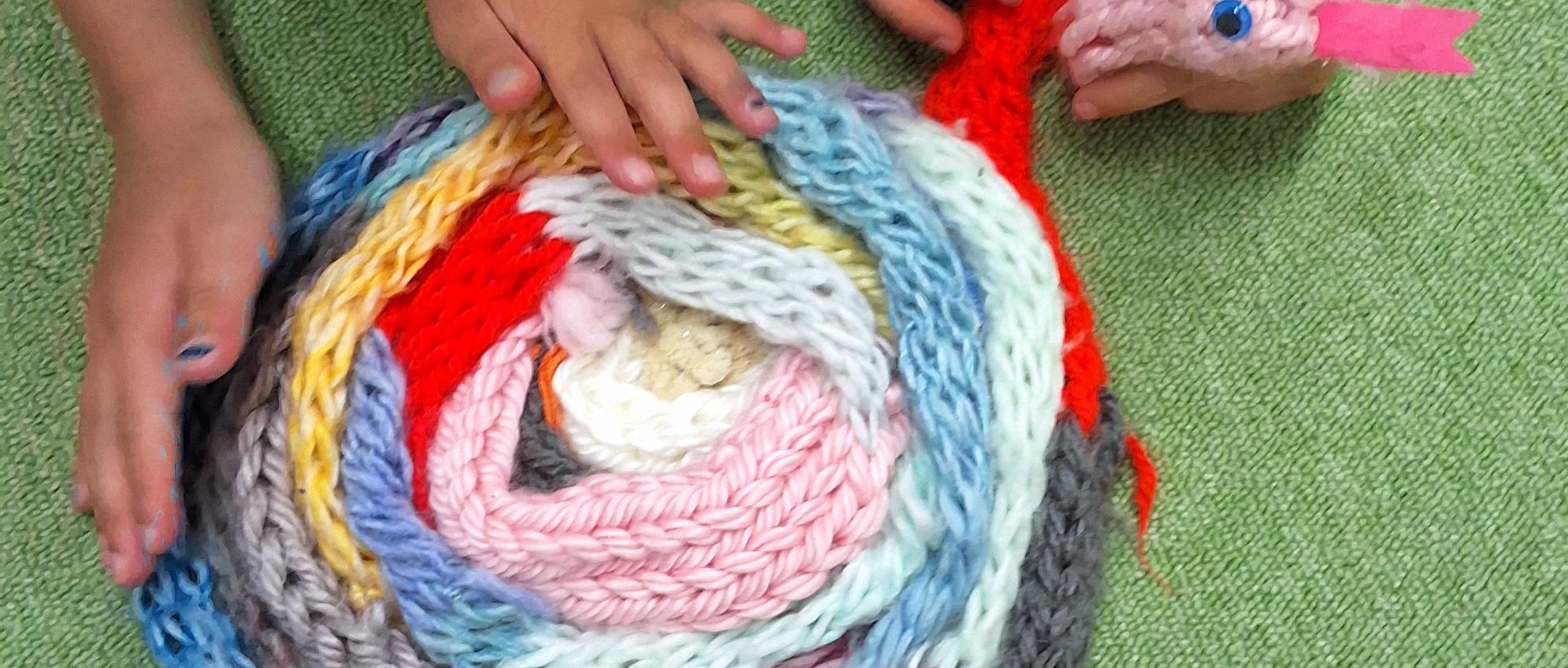 Strickschlangen