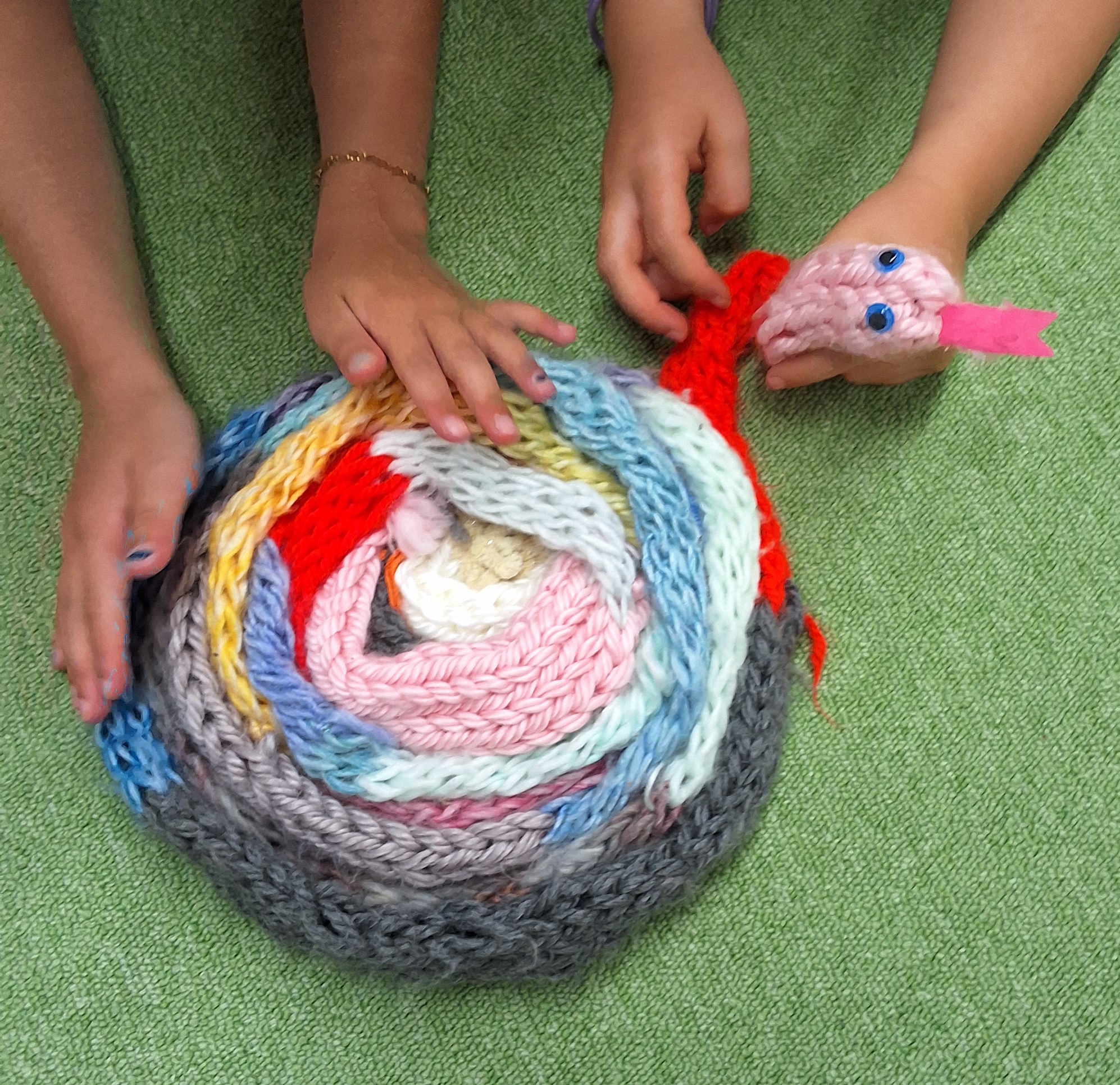 Strickschlangen